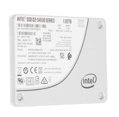 Intel SSD D3-S4510 Series 1.92TB Накопитель SSD SSDSC2KB019T801 1