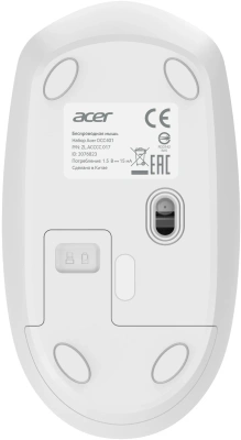 Acer OCC401 white ZL.ACCCC.017 Клавиатура + мышь 1