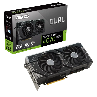 ASUS Dual GeForce RTX™ 4070 SUPER 12GB GDDR6X DUAL-RTX4070S-12G Видеокарта 90YV0K83-M0NA00 11