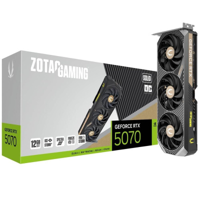 Zotac RTX5070 SOLID OC 12GB ZT-B50700J-10P Видеокарта