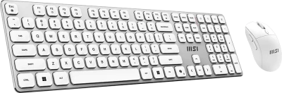 MSI FORGE K210 W COMBO WHITE Клавиатура + мышка 3