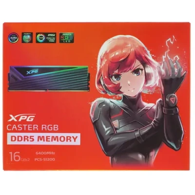 ADATA XPG CASTER RGB AX5U6400C3216G-DCCAGY Модуль памяти 3