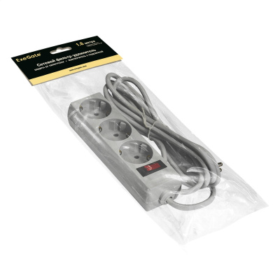 Exegate SP-3-1.8G EX221177RUS Сетевой фильтр 1