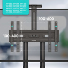 ONKRON TS1551 BLACK Мобильная стойка 6