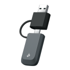 TP-Link Archer TBE230U BE3600 Двухдиапазонный mini-USB-адаптер