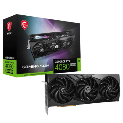 MSI GeForce RTX 4080 SUPER 16G GAMING SLIM Видеокарта 6