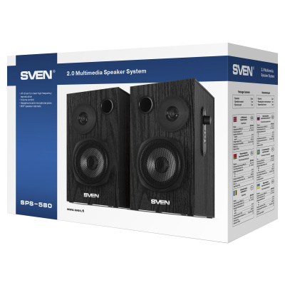 Sven SPS-580 SV-017521 Колонки  деревянные 6