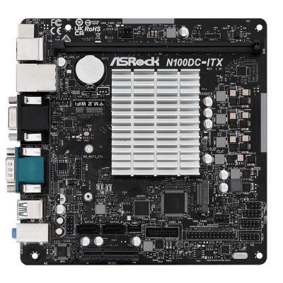 ASRock N100DC-ITX Материнская плата с ЦПУ 1