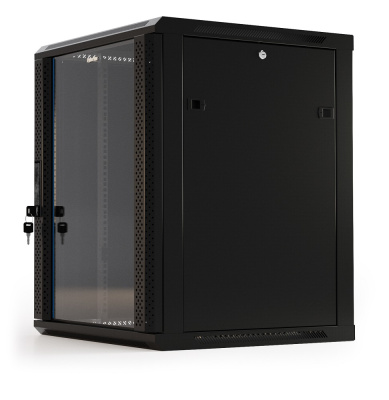 Hyperline TWB-1245-GP-RAL9004 Телекоммуникационный шкаф 4