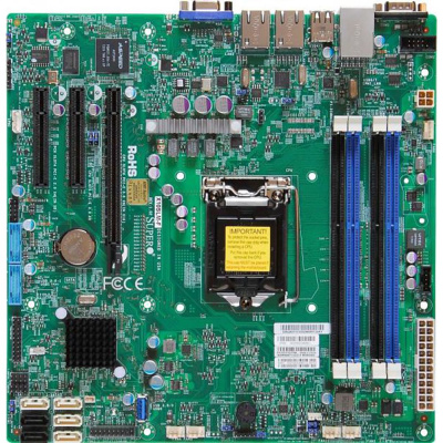 SuperMicro MBD-X10SLM-F-B Материнская плата 1