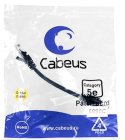 Cabeus PC-UTP-RJ45-Cat.5e-0.15m-BK-LSZH Патч-корд U/UTP