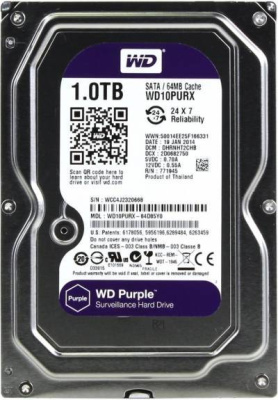 Western Digital WD Purple 1 TB WD10PURX Жесткий диск 2