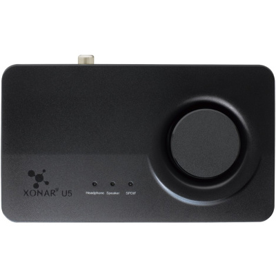 Asus Xonar U5 90YB00FB-M0UC00 Звуковая карта 1