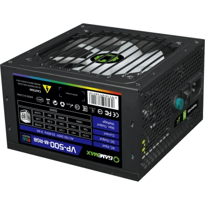 GameMax VP-500-RGB-MODULAR Блок питания 1