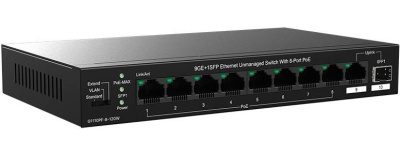 IP-COM G1110PF-8-120W Коммутатор 1