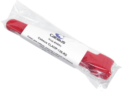 Cabeus CLAMP-135-RD Хомут для кабеля 1