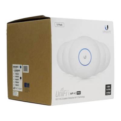 Ubiquiti UniFi AP AC Pro (5-pack) (UAP-AC-PRO-5) Комплект из 5 точек доступа UAP-AC-PRO (5 PACK) 8