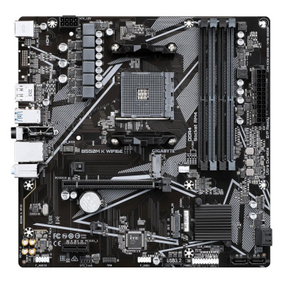 Gigabyte B550M K WF6E Материнская плата 1