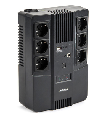 Bastion SKAT-UPS 600-AI-IN-1x7 Источник бесперебойного питания (8998)