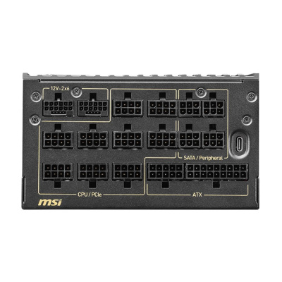 MSI MEG Ai1600T PCIE5 306-7ZPEX11-CE0 Блок питания ПК 2