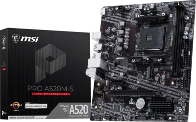MSI PRO A520M-S Материнская плата 4