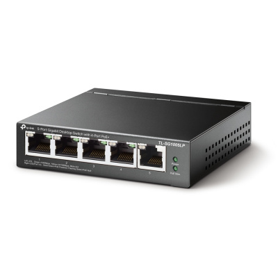 TP-Link TL-SG1005LP 5-портовый гигабитный настольный коммутатор с 4 портами PoE+ 1