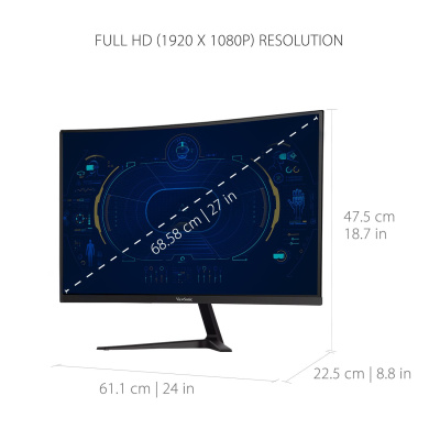 Viewsonic VX2718-PC-MHD Монитор 2