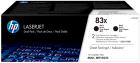 HP 83X CF283XD Black 2-pack Тонер-картридж набор из 2 шт