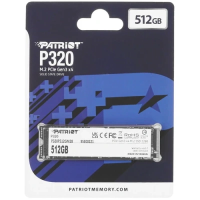 Patriot P320P512GM28 Накопитель SSD 1