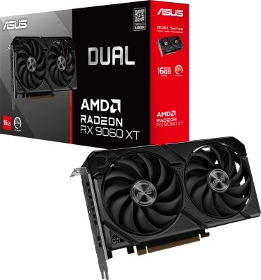 ASUS DUAL-RX9060XT-16G 90YV0LG2-M0NA00 Видеокарта 4