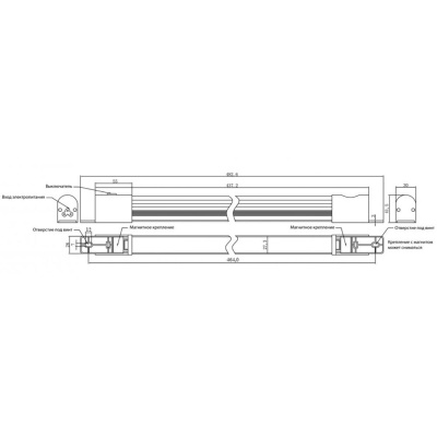 Hyperline TL19-LED-10W-EU Осветительная панель 3