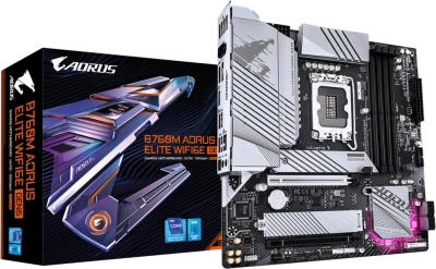 Gigabyte B760M AORUS ELITE WIFI6E GEN5 Материнская плата