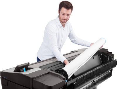 HP DesignJet T1700dr 44-in W6B56A Плоттер W6B56A#B19 8