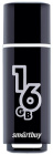 Smartbuy Glossy series Black 16Gb Память USB Flash SB16GBGS-K