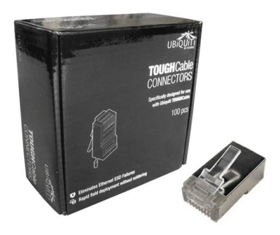 Ubiquiti TOUGHCable Connectors RJ45 100 шт. (TC-CON-100) Экранированный коннектор 1