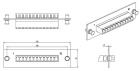 Hyperline FO-FPM-W120H32-12LC-BL Панель 3