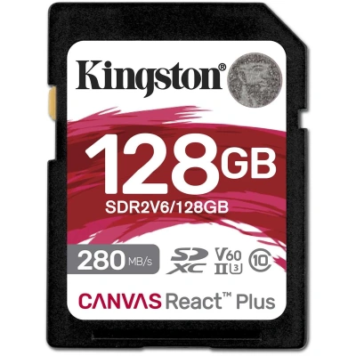 Kingston SDR2V6/128GB Карта памяти 1