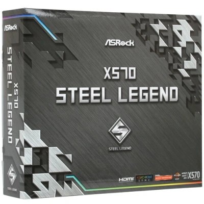 Asrock X570 STEEL LEGEND Материнская плата 5