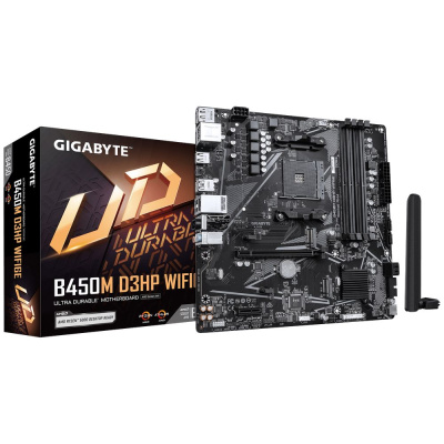 Gigabyte B450M D3HP WIFI6E Материнская плата